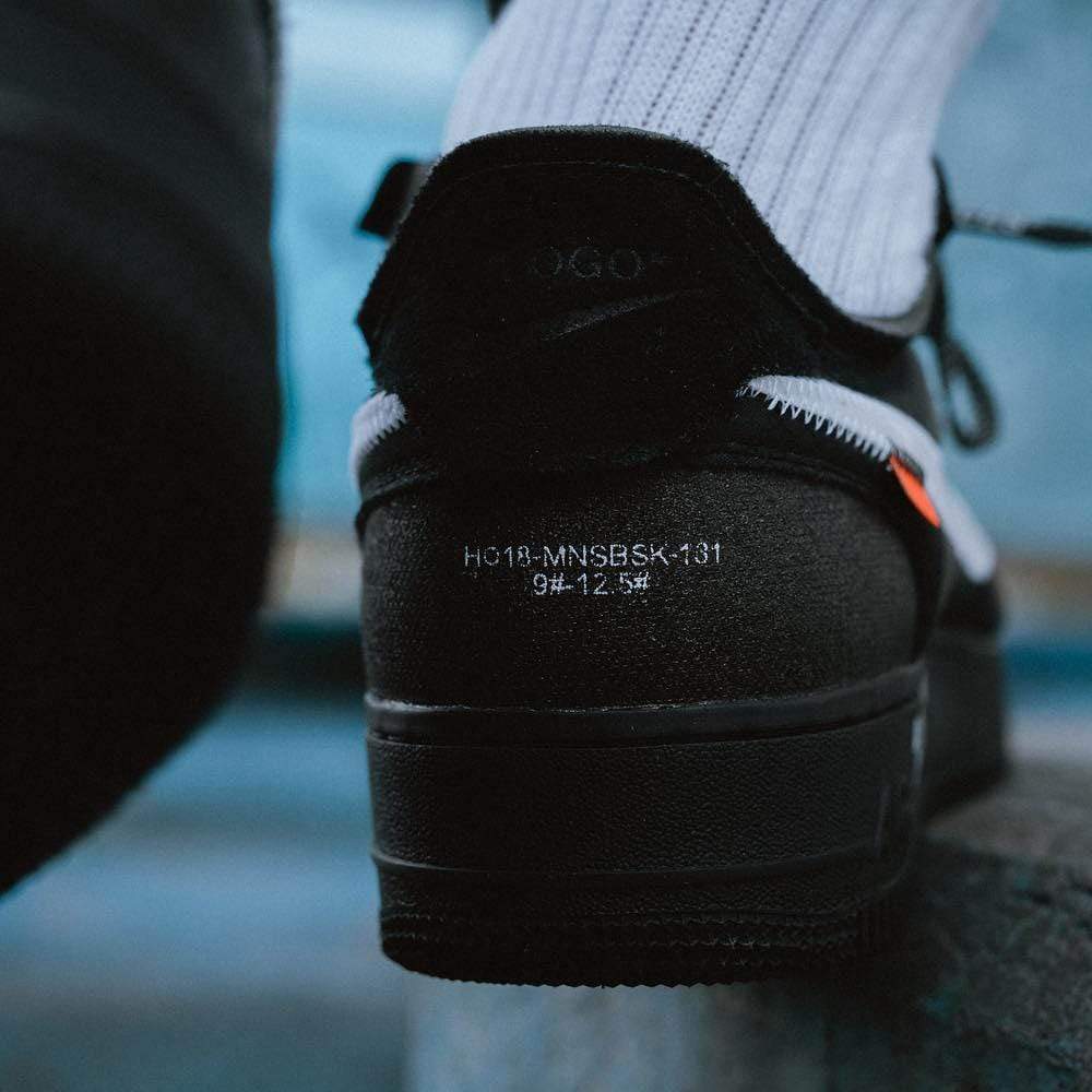 Off White X Nike Air Force 1 Black Ao4606 001 7 - www.kickbulk.co